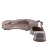 Pantofi dama eleganti Anna Viotti piele lacuita D105-6210P-J300-YT19 cafe