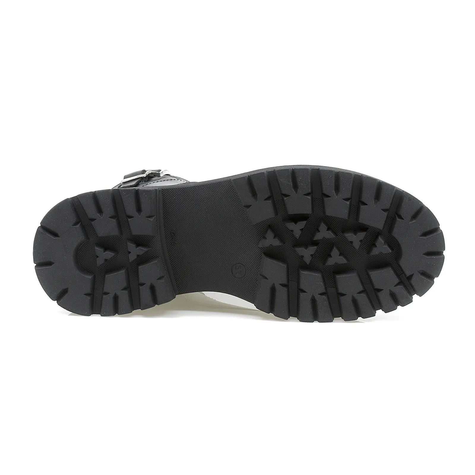 Ghete dama Anna Viotti din piele naturala D 44-4604 negru-3