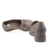 Pantofi Dama Casual Anna Viotti Piele naturala D22-S444 bej