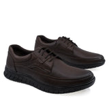Pantofi barbati casual Goretti piele naturala B64-3640 maro