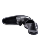 Pantofi Dama Casual Anna Viotti Piele naturala D19633 gri sidef