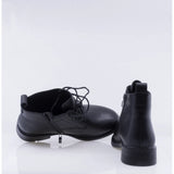 Ghete dama casual Anna Viotti piele naturala D111-B4432 negre