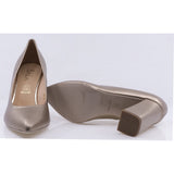 Pantofi dama eleganti Sala piele naturala 9933 aurii