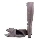 Cizme dama elegante Anna Viotti piele naturala D106-Y0G707-RH2255V-HSI apricot