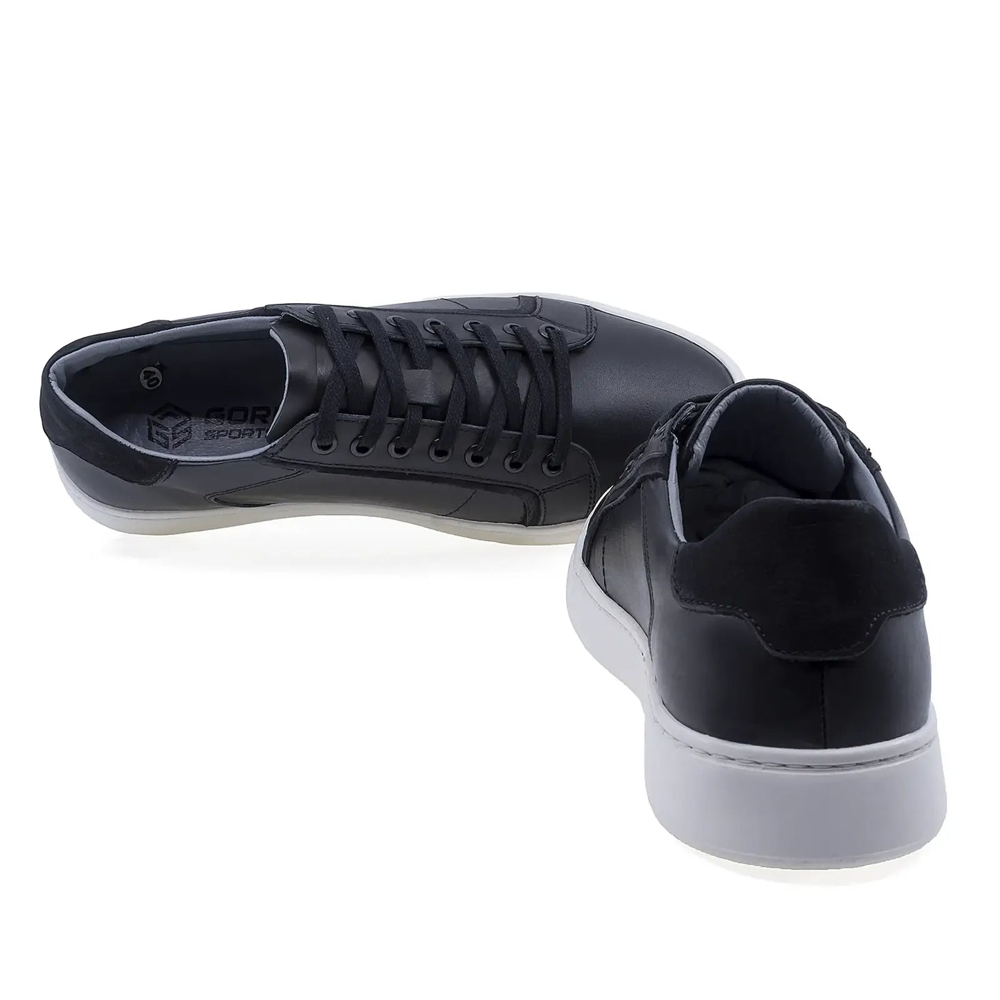 Pantofi barbati casual Goretti piele naturala B67-2420 negri
