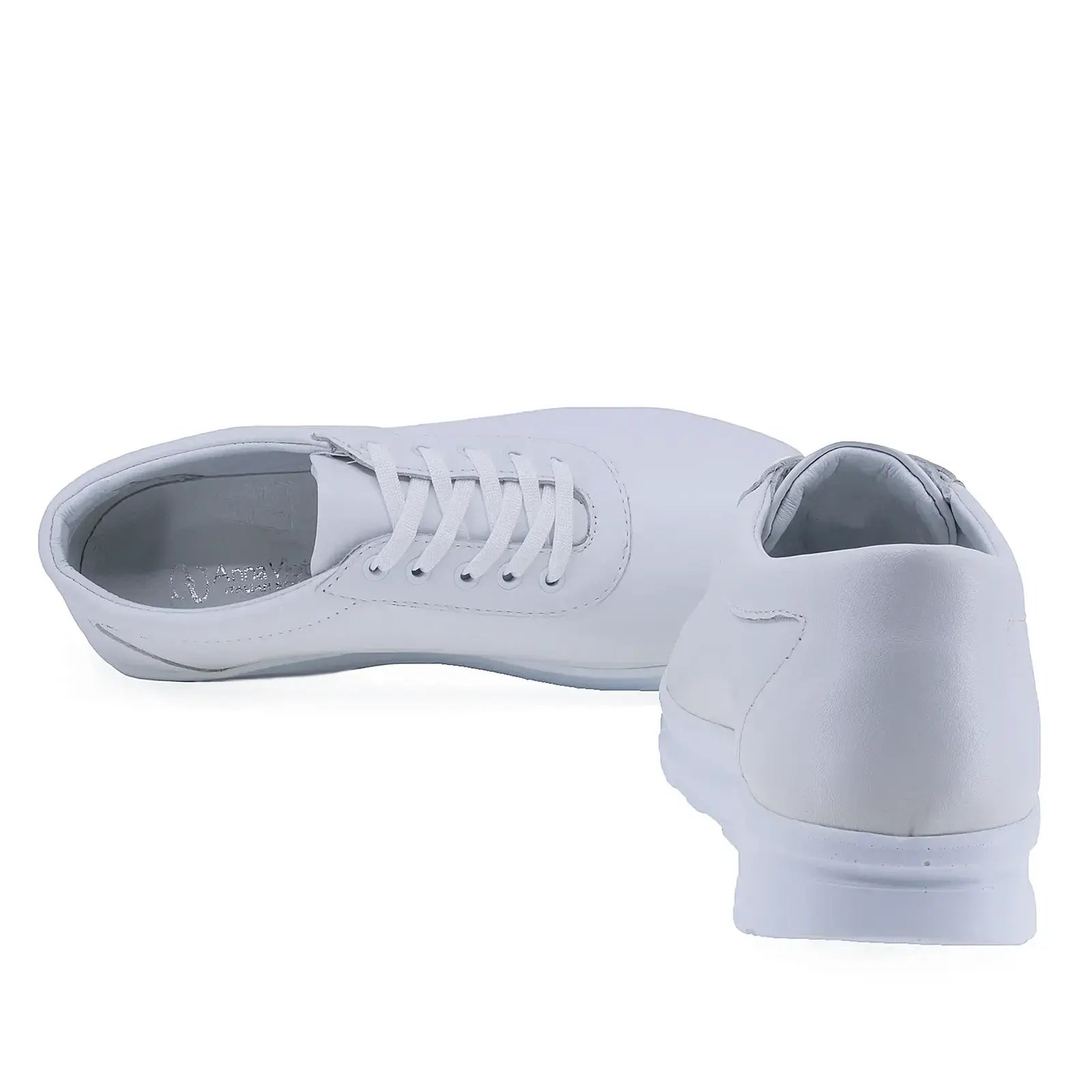 Pantofi dama casual Anna Viotti piele naturala D16-1904 alb