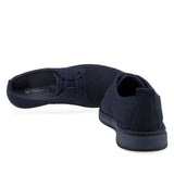 Pantofi barbati casual Goretti piele nabuc B69-321 bleumarin