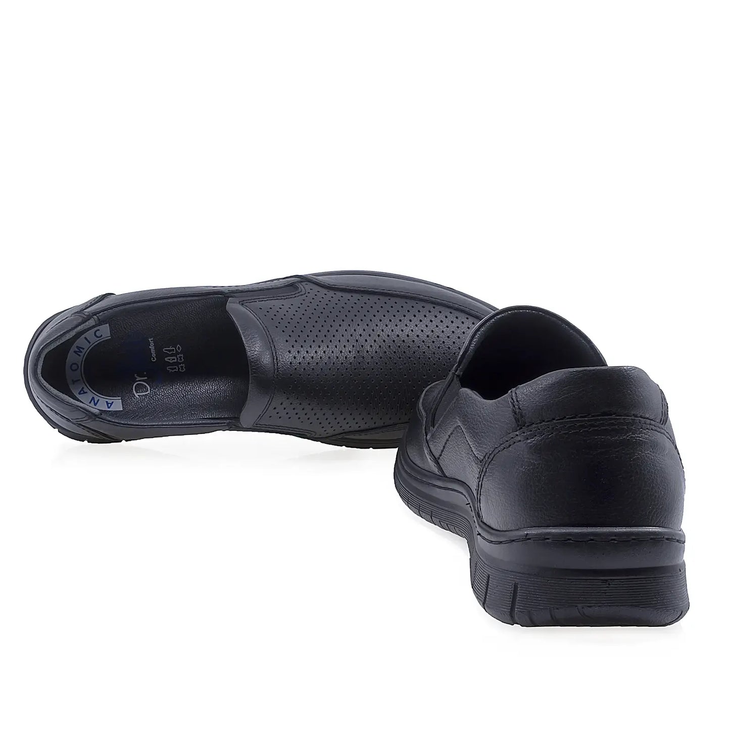 Pantofi barbati casual Goretti piele naturala B36-1656 negru