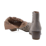 Ghete Dama de vara Casual Anna Viotti Piele intoarsa D116-2600-01R bej