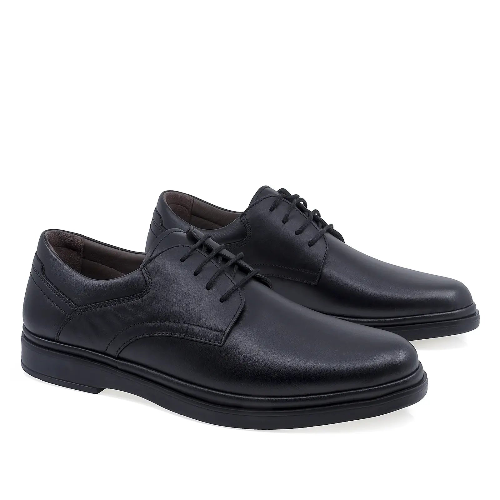 Pantofi barbati casual Goretti piele naturala B25-9105 negru