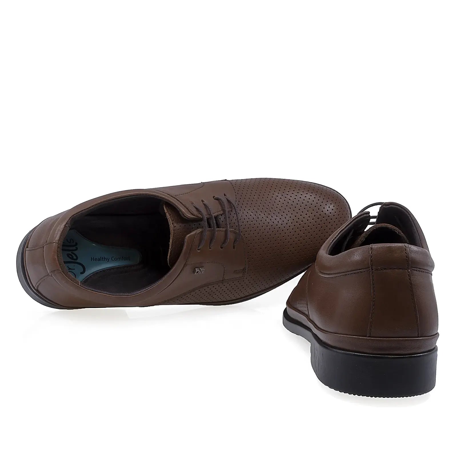 Pantofi barbati casual Goretti piele naturala B36-6291 maro