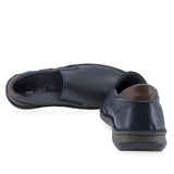 Pantofi barbati casual Goretti piele naturala B36-9505 bleumarin