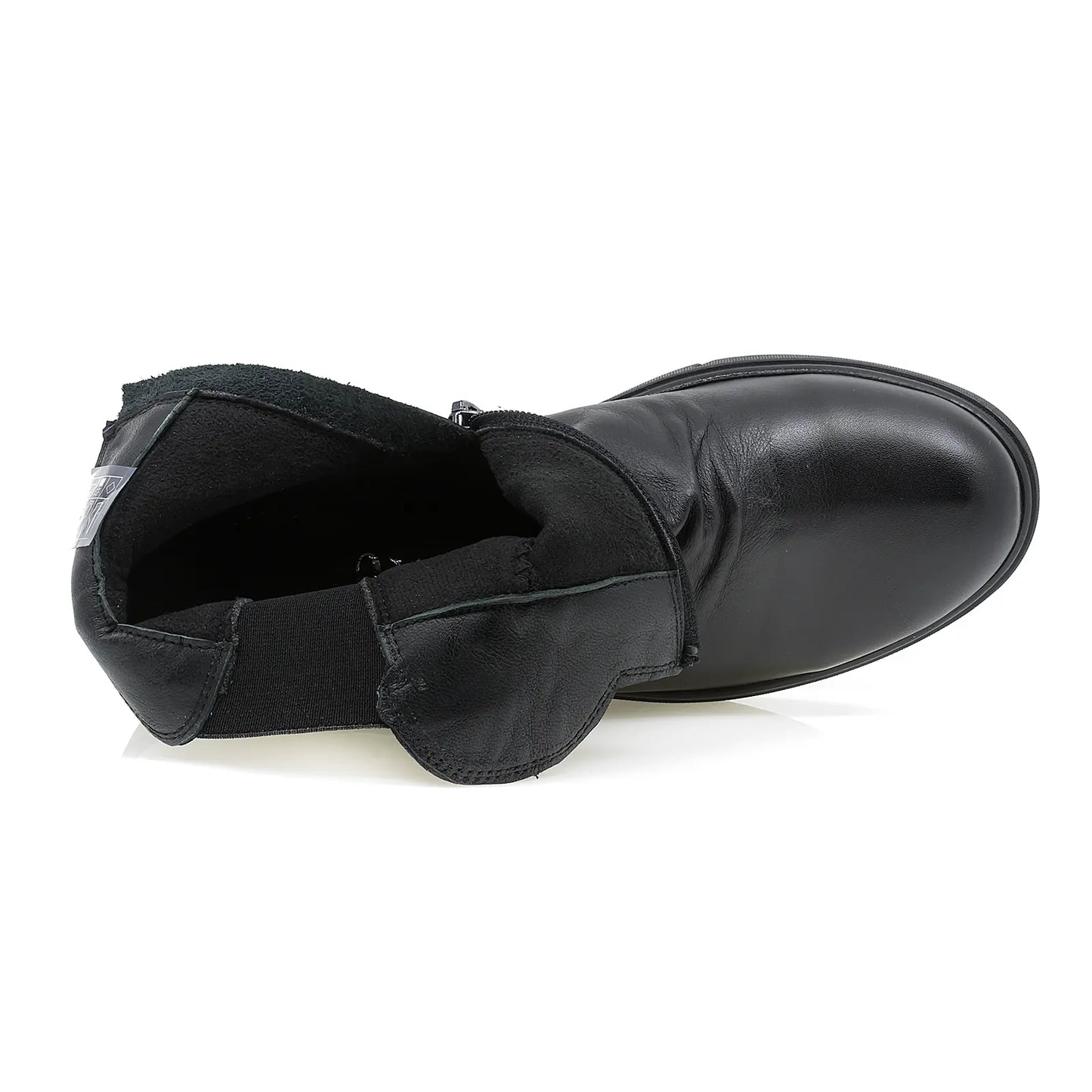 Ghete dama Anna Viotti din piele naturala D 70-3540 negru-3