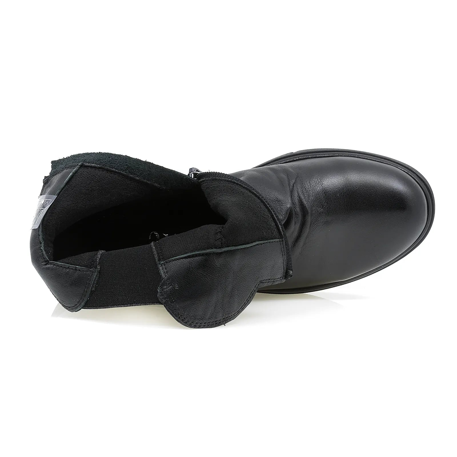 Ghete dama Anna Viotti din piele naturala D 70-3540 negru-3