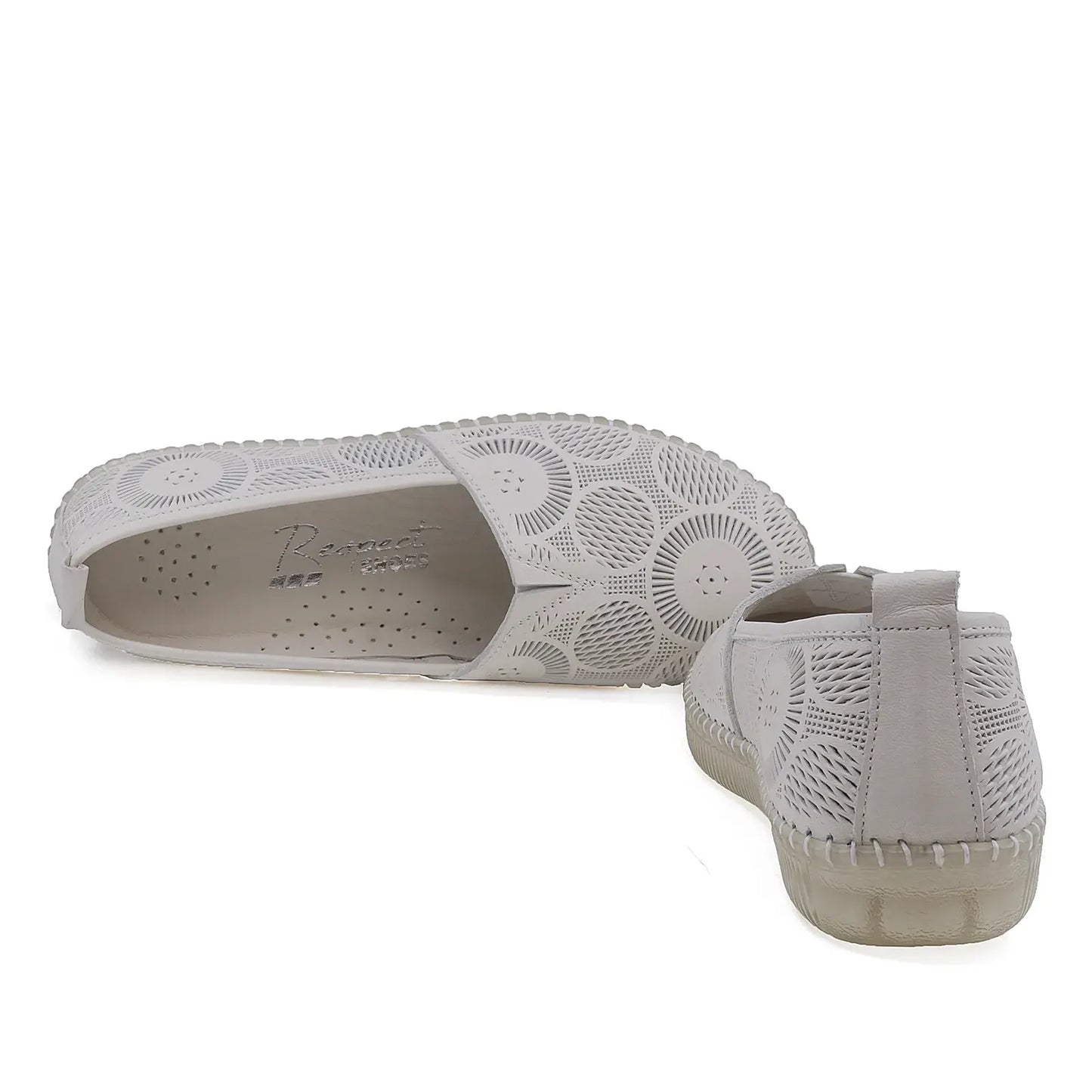 Pantofi Dama Casual Anna Viotti Piele naturala D43-07 bej