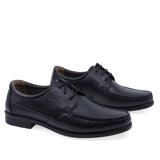 Pantofi barbati casual Goretti piele naturala B36-1048 negru