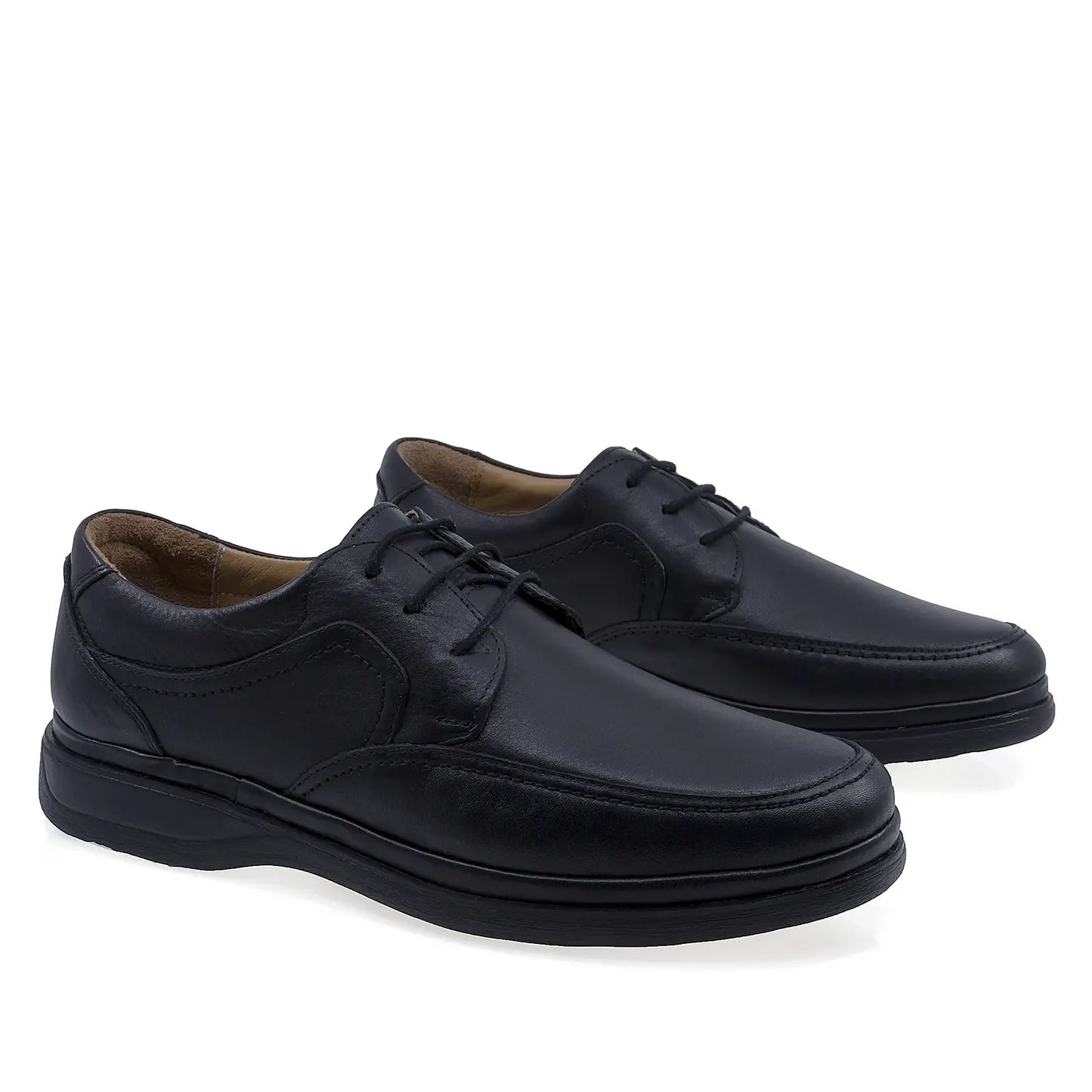Pantofi barbati casual Goretti piele naturala B25-32094 negru