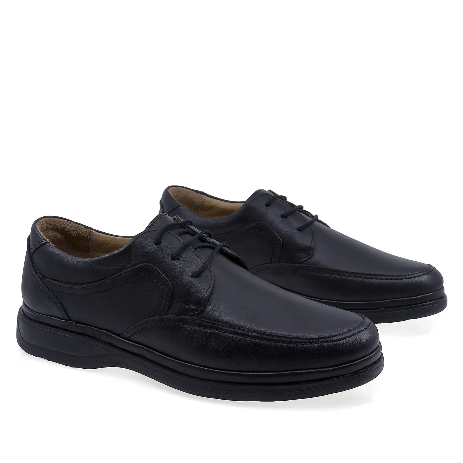 Pantofi barbati casual Goretti piele naturala B25-32094 negru