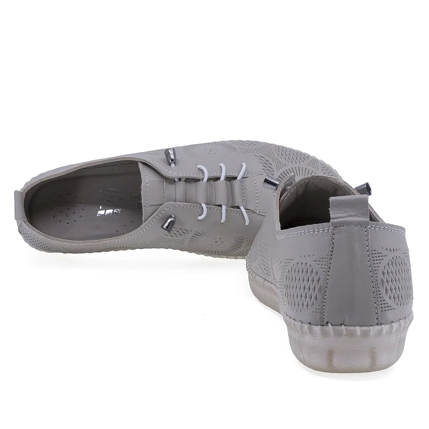 Pantofi Dama Casual Anna Viotti Piele naturala D43-01 crem
