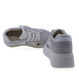 Pantofi dama casual Anna Viotti piele intoarsa, D116-302-01, gri