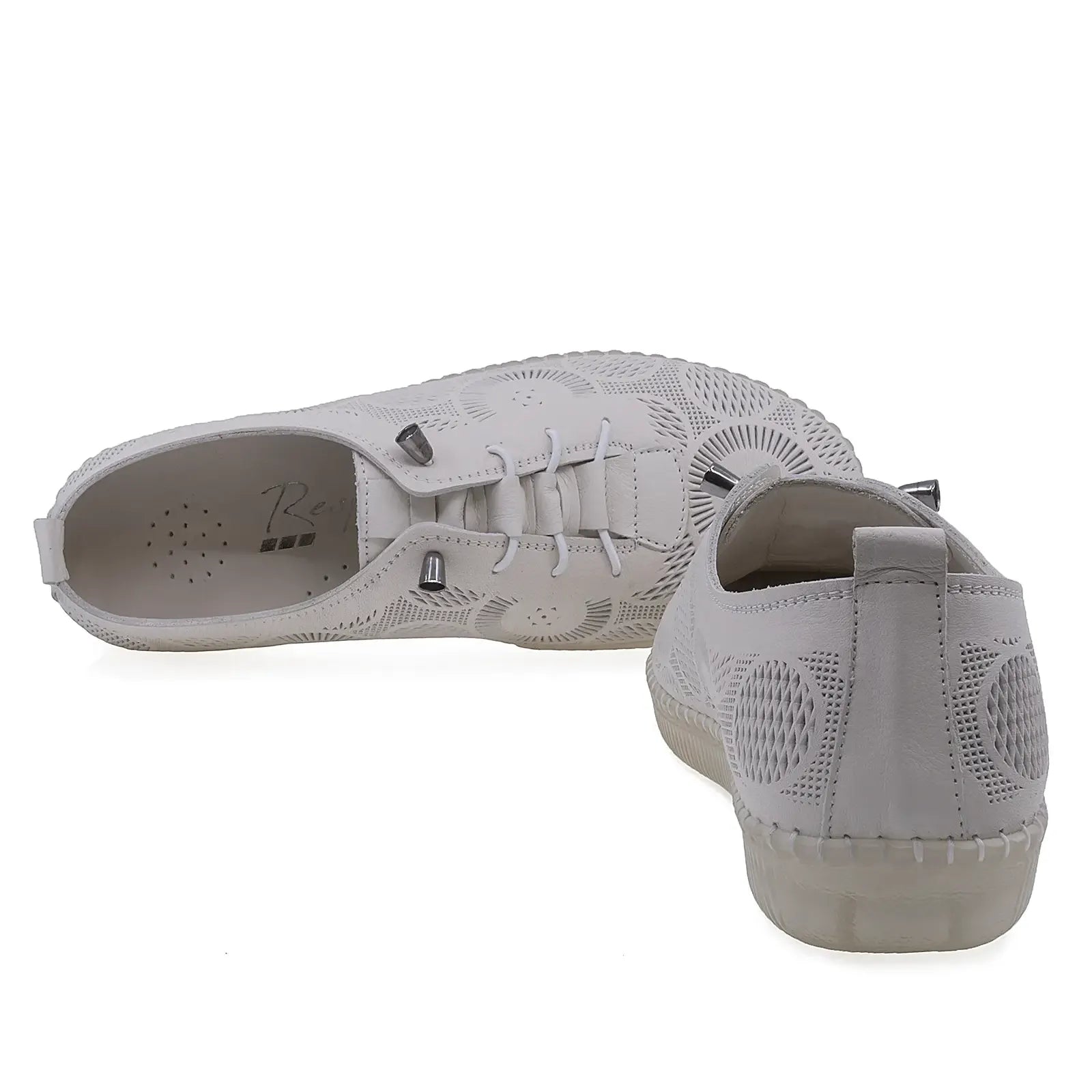 Pantofi Dama Casual Anna Viotti Piele naturala D43-01 bej