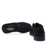 Pantofi dama casual Anna Viotti piele intoarsa D111-S5279 negri