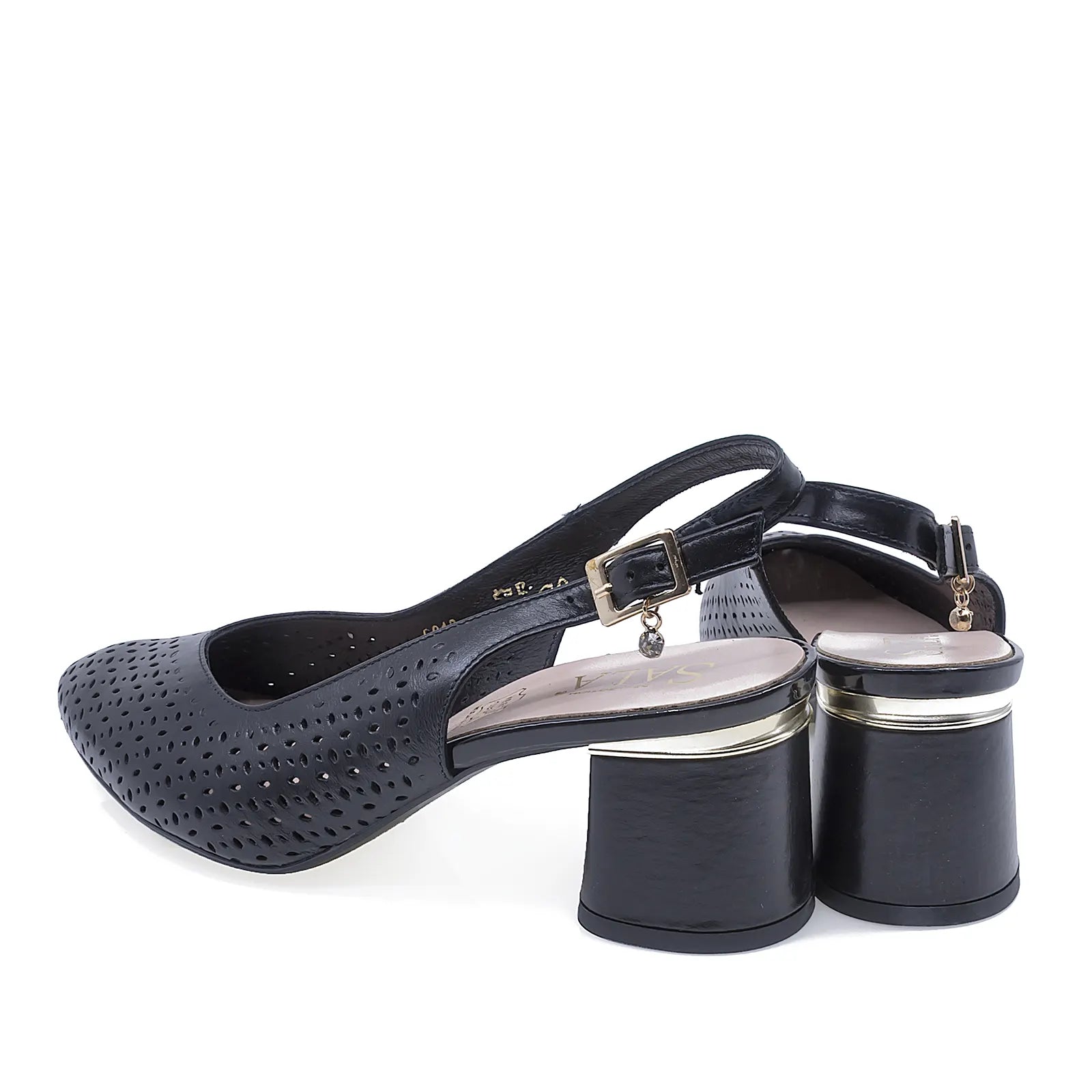 Pantofi dama eleganti Sala piele naturala 9842 negru