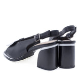 Sandale damă elegante piele naturala Anna Viotti D105-6361P-J558-Z818 negru