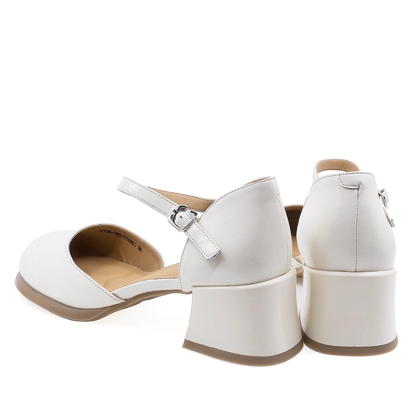 Pantofi dama eleganti Anna Viotti piele naturala D105-B158L-282-YT09 bej