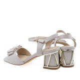 Sandale dama elegante Anna Viotti piele naturala D106-RD1167A966 nude