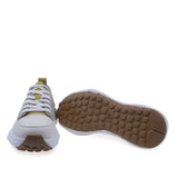 Pantofi dama casual Anna Viotti piele naturala D106-31 alb/maro