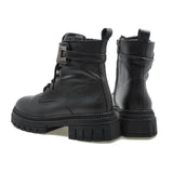 Ghete dama Anna Viotti din piele naturala D 30-124 negru-4