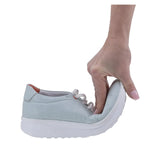 Pantofi Dama Casual Anna Viotti Piele naturala D16-1921 menta