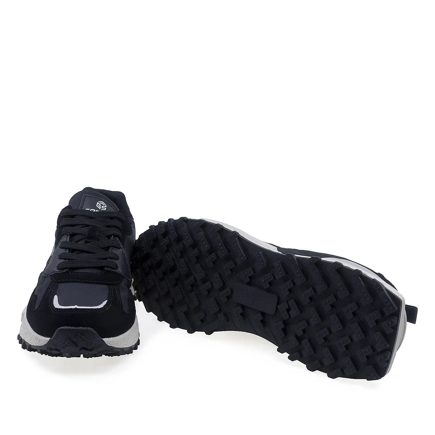Pantofi barbati sport Goretti piele intoarsa B104-24M8782 negru