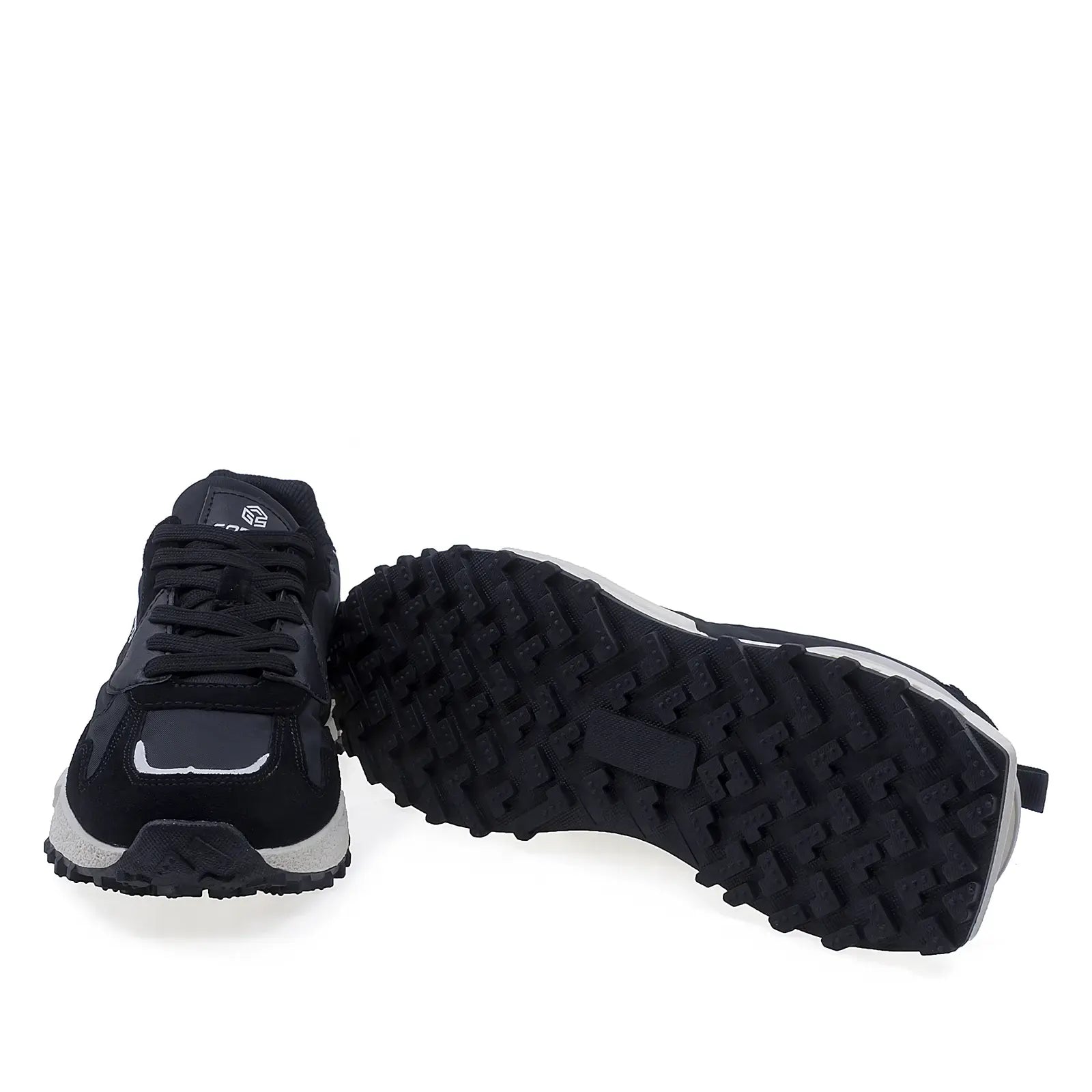 Pantofi barbati sport Goretti piele intoarsa B104-24M8782 negru