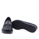 Pantofi Dama Casual Anna Viotti Piele naturala D22-S444 negru