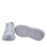 Pantofi Dama Casual Anna Viotti Piele naturala D100-CL33891 alb/verde