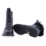 Ghete dama casual Sole piele naturala 03 negre