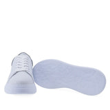 Pantofi Dama Casual Anna Viotti Piele naturala D16-450 alb/bleumarin