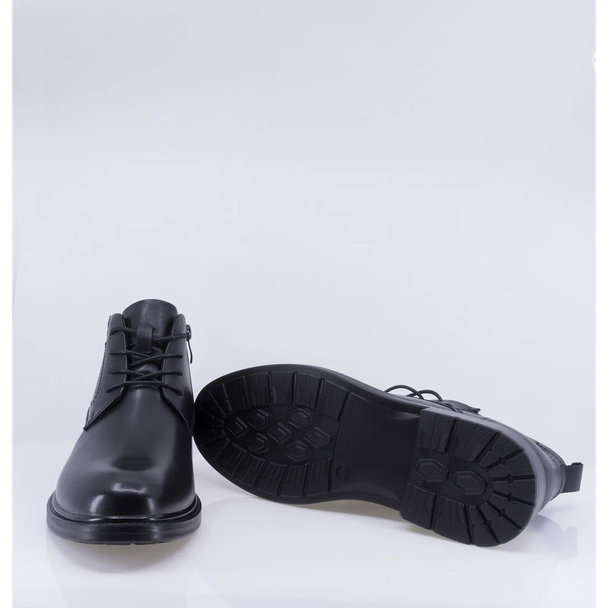 Ghete barbati casual Goretti piele naturala B111-HT6511 negre