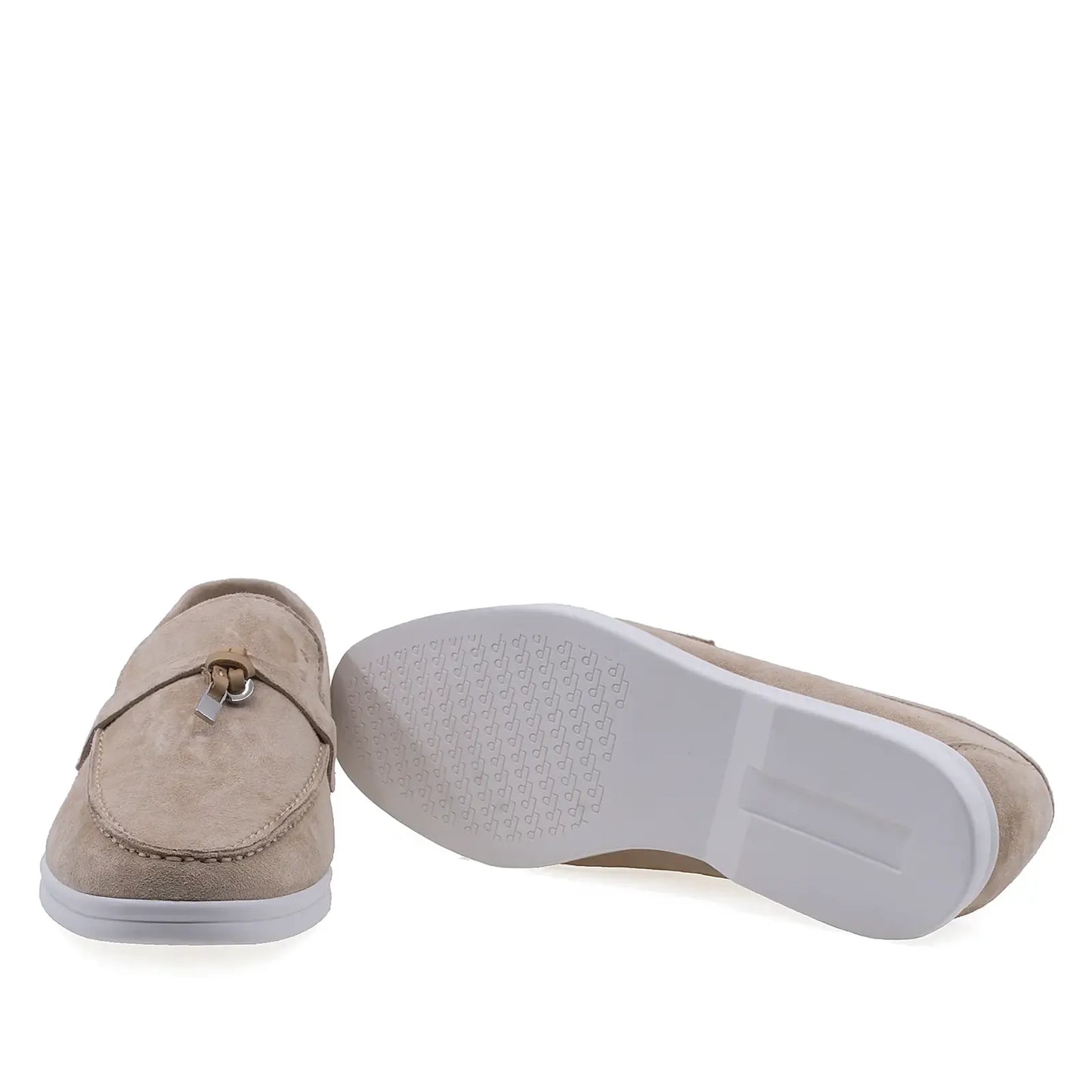 Pantofi Dama Casual Anna Viotti Piele intoarsa D102-LORO-D7 bej
