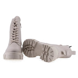 Ghete dama casual Anna Viotti piele naturala D44-4614 bej