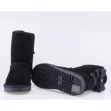 Ghete Dama Casual Anna Viotti Piele Intoarsa D121-DS5254 negre