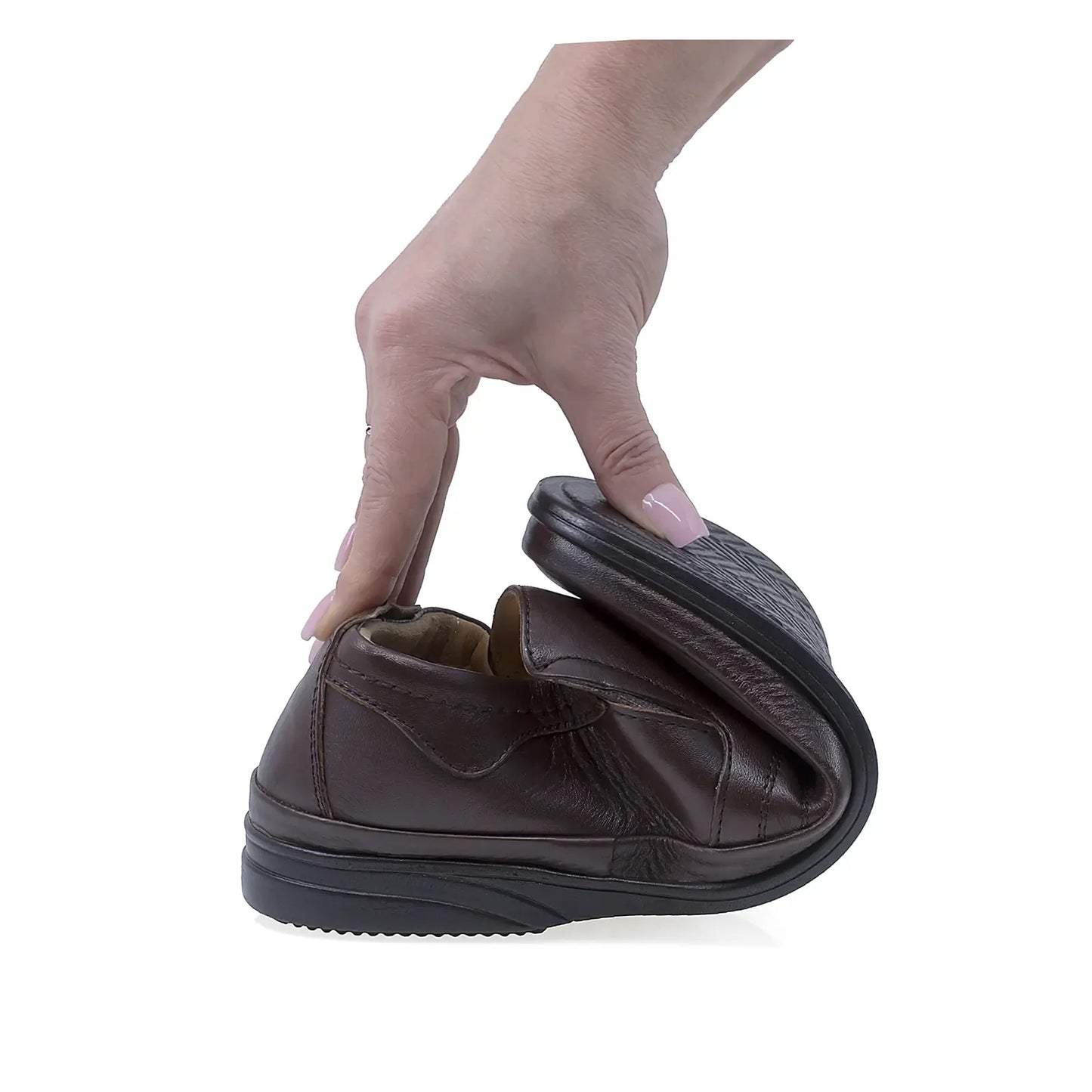 Pantofi barbati casual Goretti piele naturala B28-651 maro