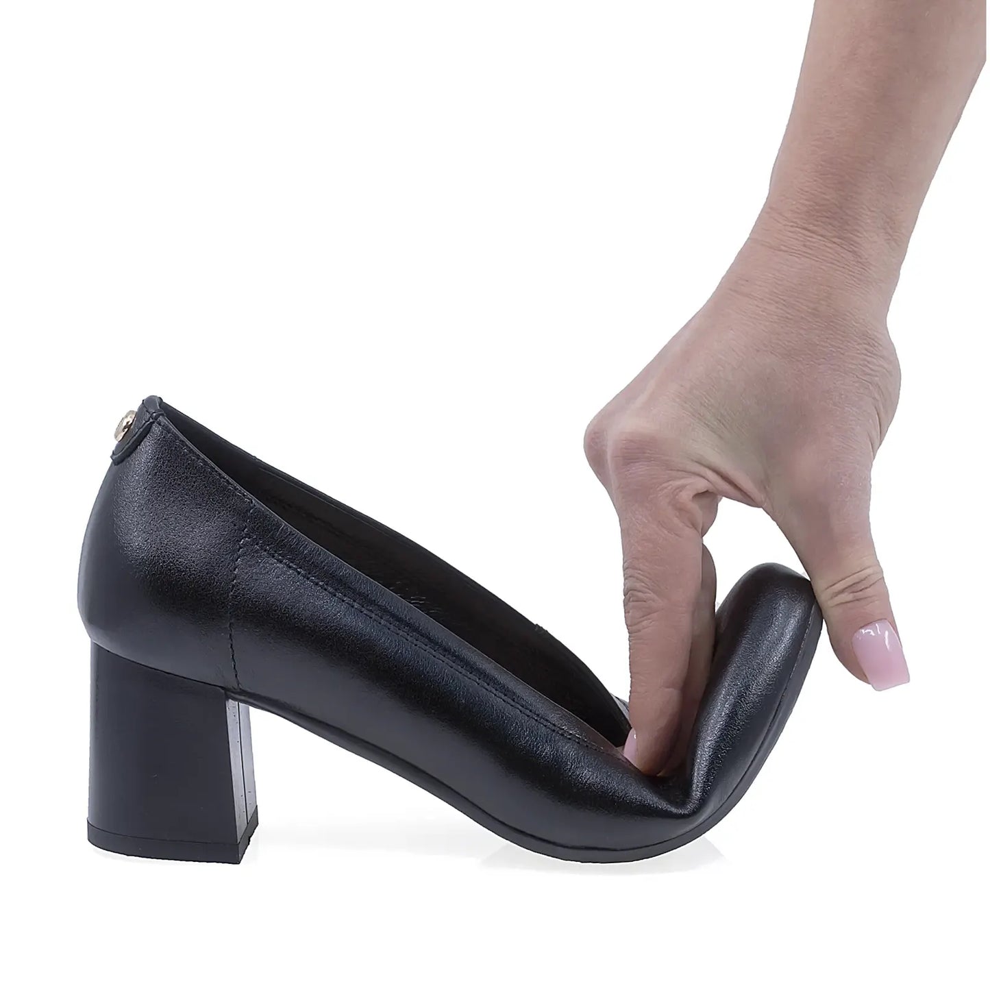Pantofi dama eleganti Anna Viotti piele naturala D63-1162 negru