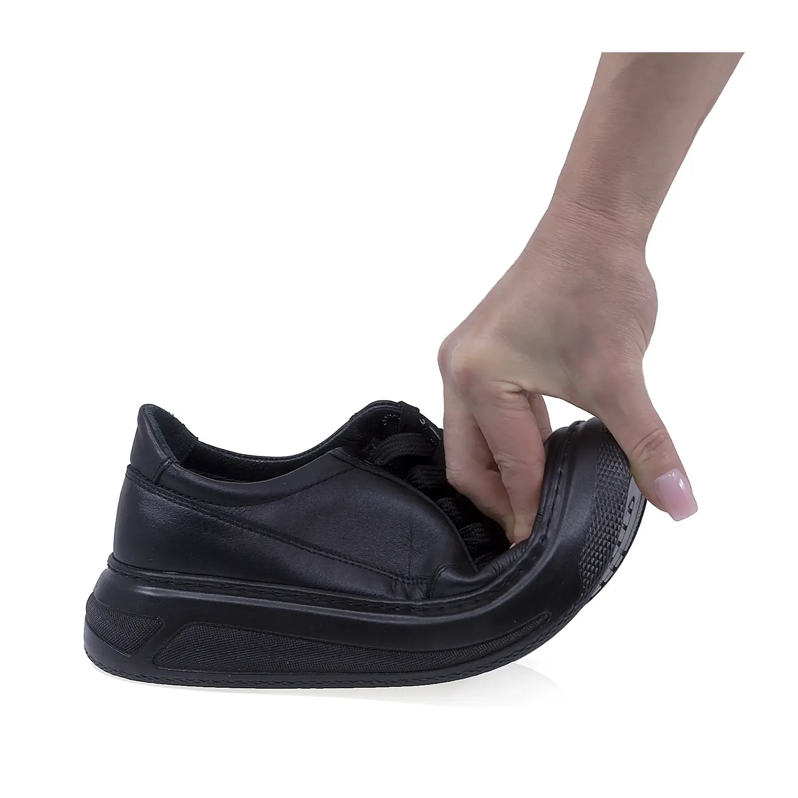 Pantofi Dama Casual Anna Viotti Piele naturala D16-410 negru