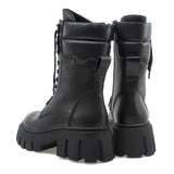 Ghete dama Anna Viotti din piele naturala D15-2044 negru-4