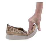 Pantofi Dama Casual Anna Viotti Piele naturala D43-83 bej