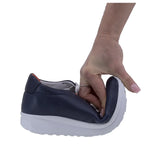 Pantofi Dama Casual Anna Viotti Piele naturala D16-1921 bleumarin