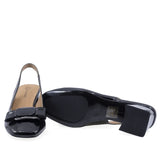 Pantofi dama eleganti Anna Viotti piele lacuita D105-6290P-J395-YT02 negru